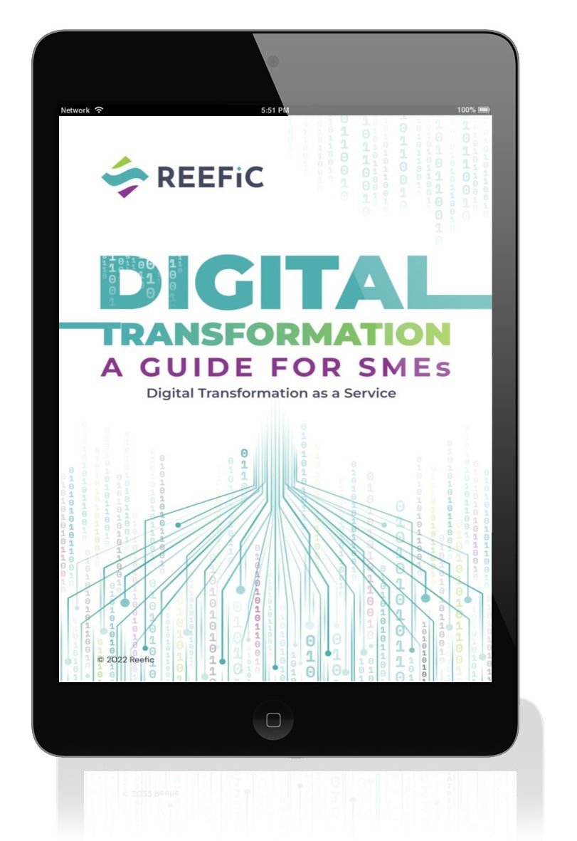 E-book Cover: A Digital Transformation Guide for SMEs